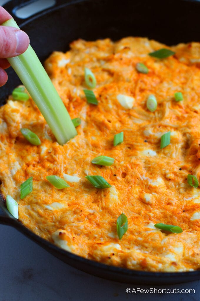 Keto Buffalo Chicken Dip Recipe A Few Shortcuts