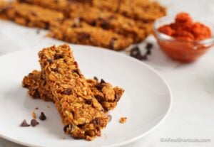 Chewy Pumpkin Granola Bars Recipe