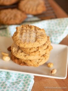 Easy Peanut Butter Cookies Recipe  – Vegan & Gluten Free Options