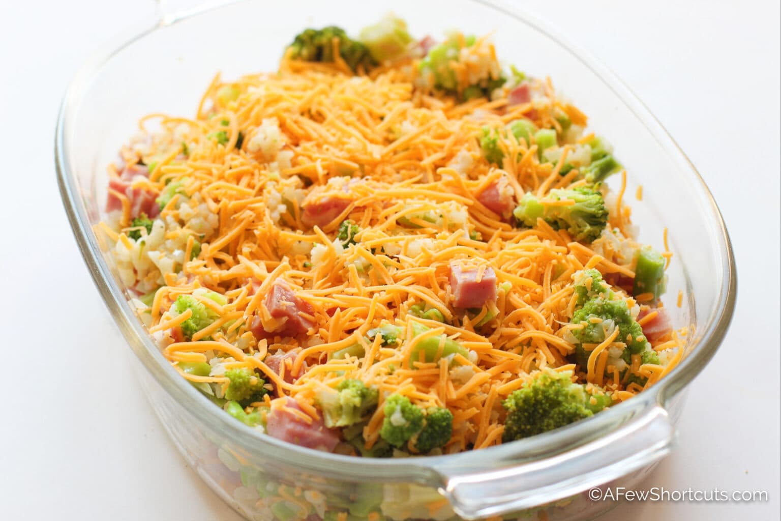 Cheesy Ham & Broccoli Casserole Recipe Low Carb A Few Shortcuts